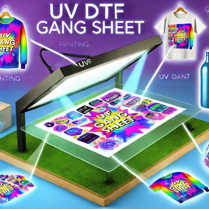 What is an UV DTF gang sheet?