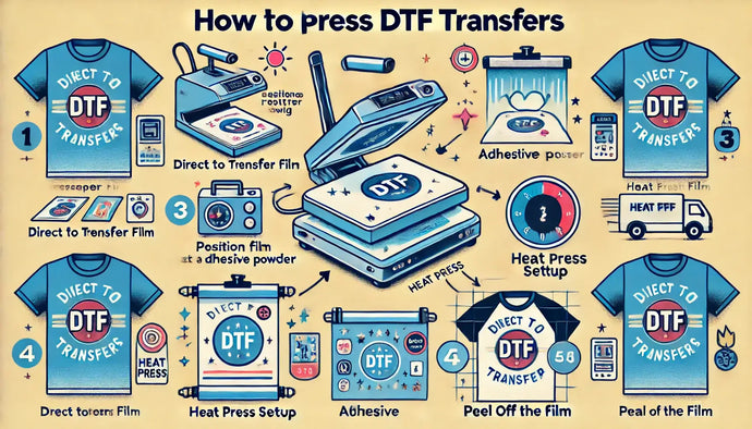 How to Press DTF Transfers