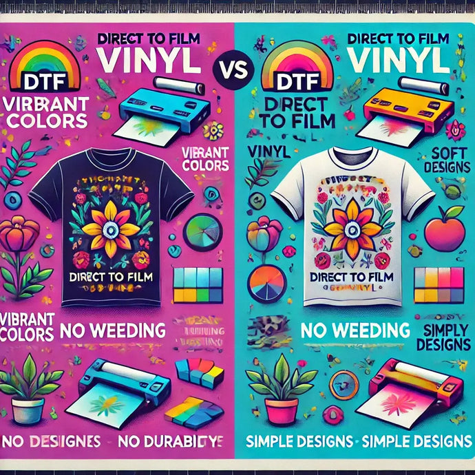Why is DTF better than vinyl?
