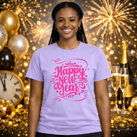 Happy New Year 2026 – New Years Premade DTF Transfer