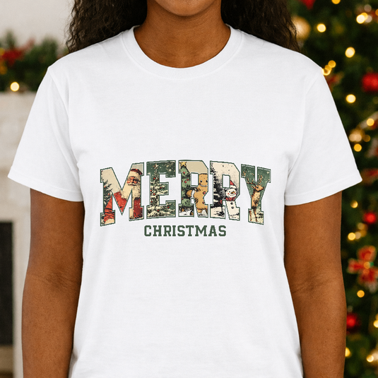 Merry Christmas Farm Fresh Trees – Christmas Premade DTF Transfer