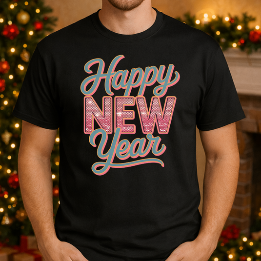 Happy New Year 2026 – New Years Premade DTF Transfer