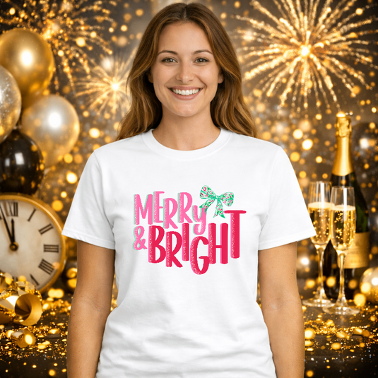 HAPPY NEW YEAR – 2024 Fireworks New Years Premade DTF Transfer