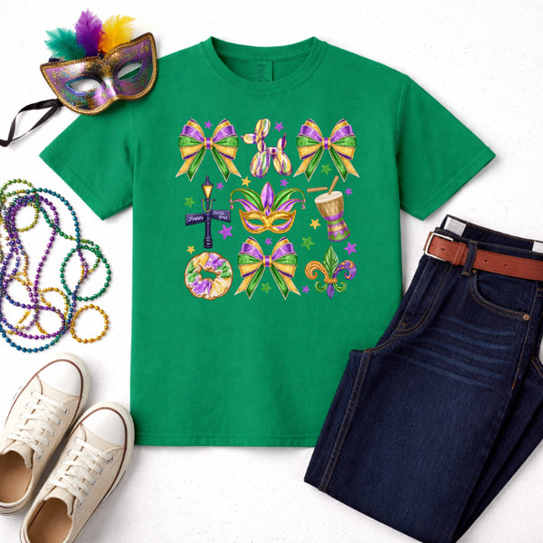 MARDI GRAS FAT TUESDAY – Mardi Gras Premade DTF Transfer