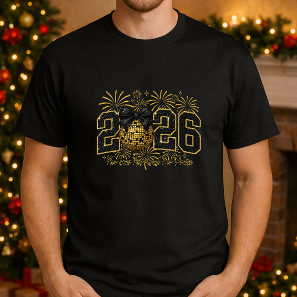 2026 New Year New Grace New Praise – New Years Premade DTF Transfer