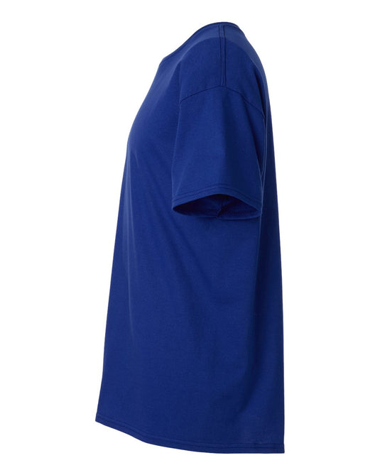 Gildan 5000 Unisex Heavy Cotton™ T-Shirt - Fan Deep Royal - Direct Side