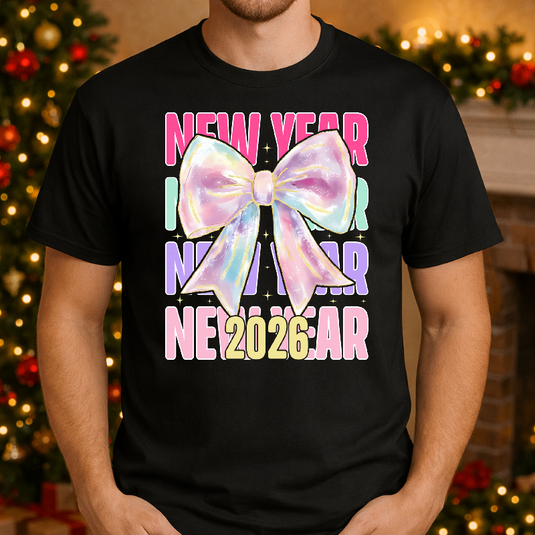 Happy New Year 2026 – New Years Premade DTF Transfer