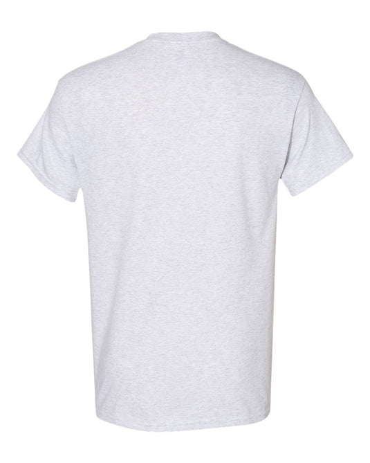 Gildan 5000 Unisex Heavy Cotton™ T-Shirt - Ash - Back View