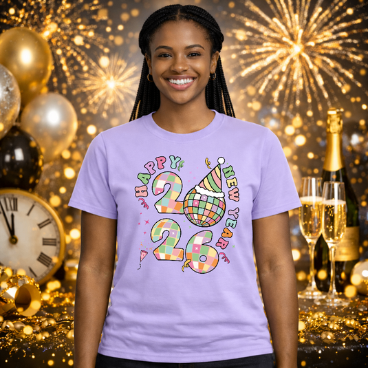 Happy New Year 2026 – New Years Premade DTF Transfer