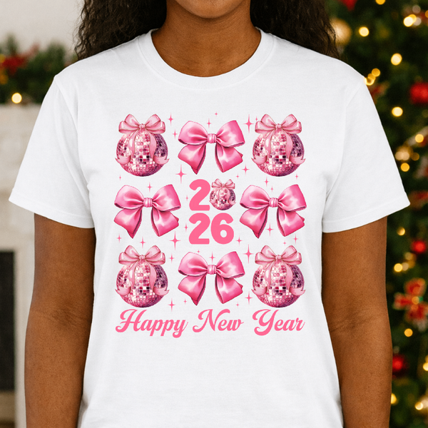 Happy New Year 2026 – New Years Premade DTF Transfer