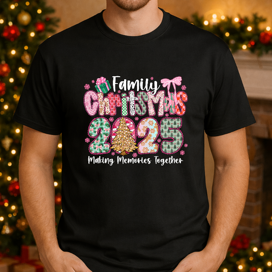 CHRISTMAS 2025 Making Memories Together – Christmas Premade DTF Transfer