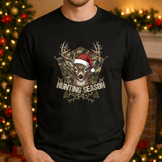 Merry Huntmas – Christmas Premade DTF Transfer