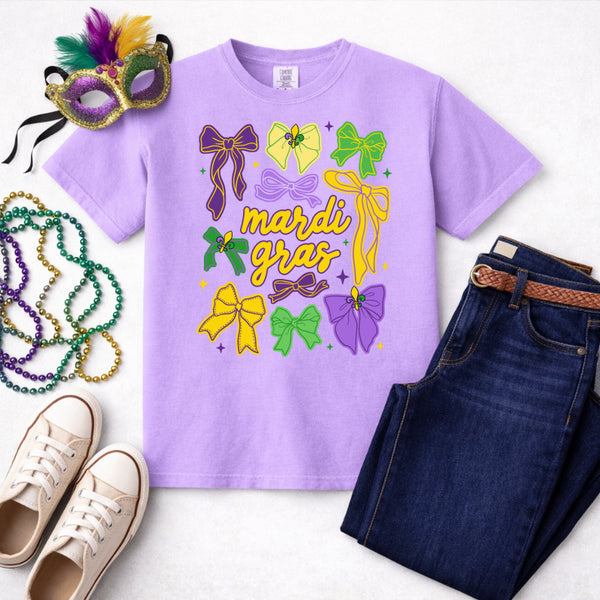 Let The Good Times Roll – Mardi Gras Premade DTF Transfer