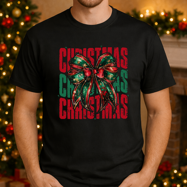 "It's All Fun & Games 'Til Santa Checks The Naughty List" – Christmas Premade DTF Transfer