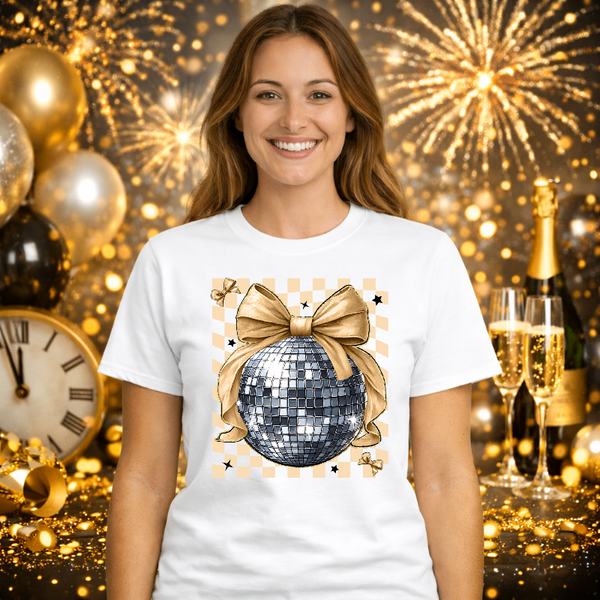 Happy New Year Clock Countdown – New Years Premade DTF Transfer