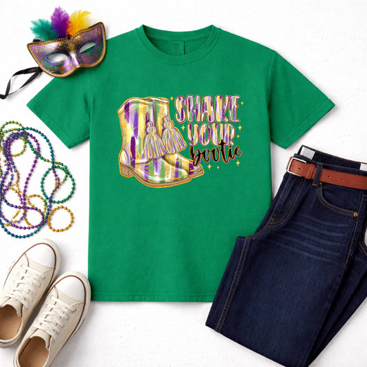 SHAKE YOUR BOOTIE – Mardi Gras Premade DTF Transfer (Copy)