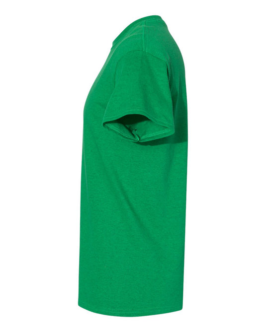 Gildan 5000 Unisex Heavy Cotton™ T-Shirt - Antique Irish Green - Direct Side