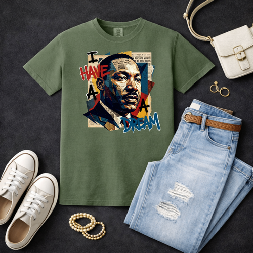 MLK DAY – Martin Luther King Jr. Day Premade DTF Transfer