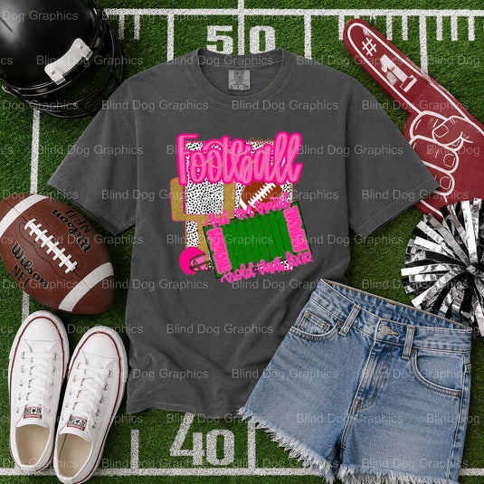 34 Helmet – Football Premade DTF Transfer (view 2 of 2) – by Blind Dog Graphics – Premade Transfers – Football, Sports