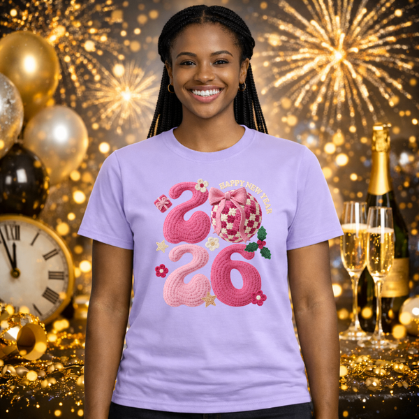 Happy New Year 2026 – New Years Premade DTF Transfer