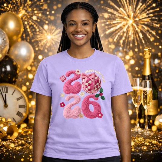 Happy New Year 2026 – New Years Premade DTF Transfer