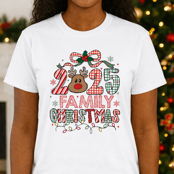 Reindeer Family – Christmas Premade DTF Transfer