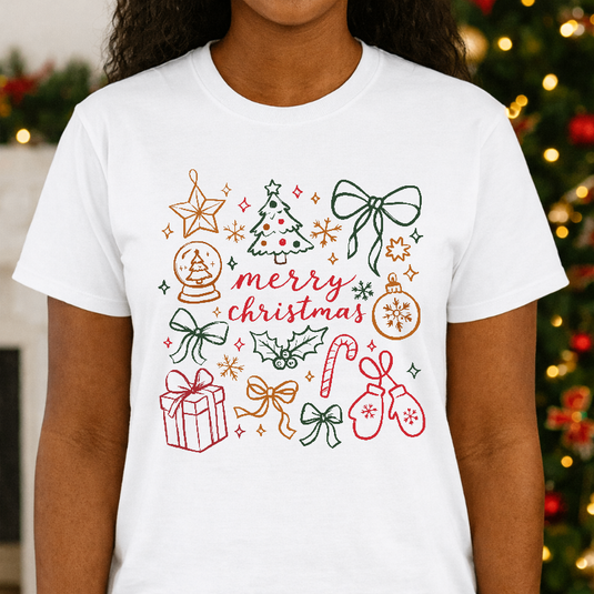 XMAS VIBES – Christmas Premade DTF Transfer