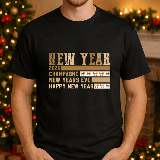 Happy New Year 2026 – New Years Premade DTF Transfer