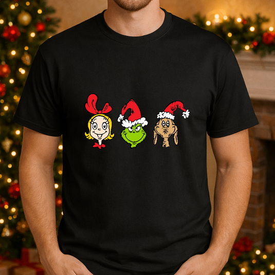 I Need A Nap – Grinch Dog Christmas Premade DTF Transfer