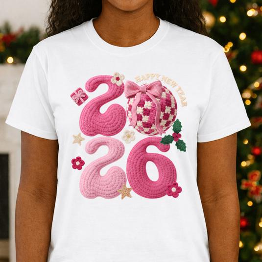 Happy New Year 2026 – New Years Premade DTF Transfer