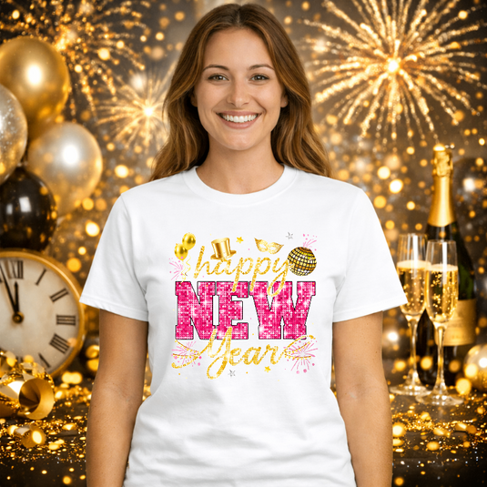 Happy New Year 2026 – New Years Premade DTF Transfer
