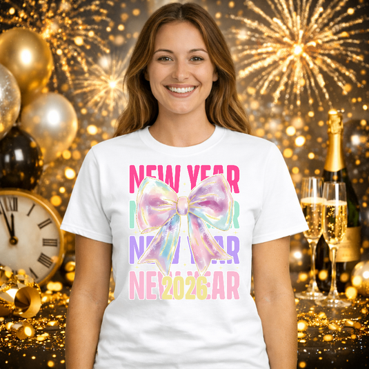 Happy New Year 2026 – New Years Premade DTF Transfer