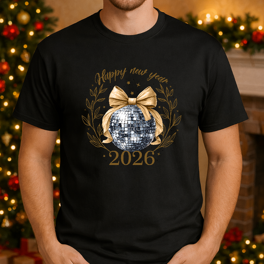 HAPPY NEW YEAR 2026 – New Years Premade DTF Transfer