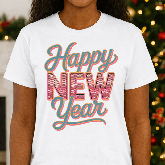 Happy New Year 2026 – New Years Premade DTF Transfer