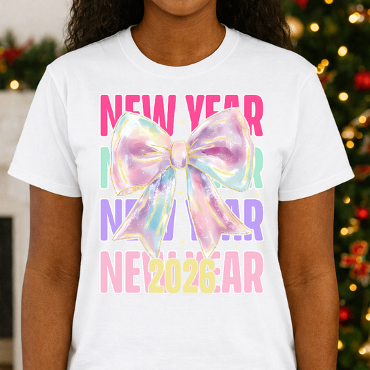 Happy New Year 2026 – New Years Premade DTF Transfer