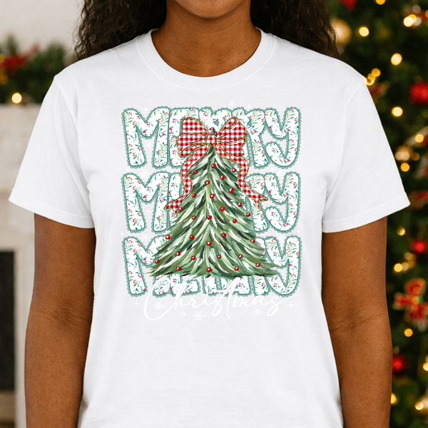 Merry Christmas Santa Face – Christmas Premade DTF Transfer