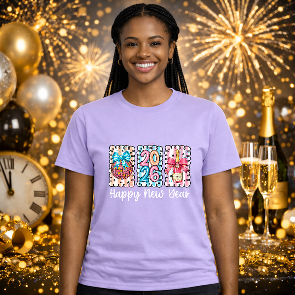 Happy New Year 2026 – New Years Premade DTF Transfer
