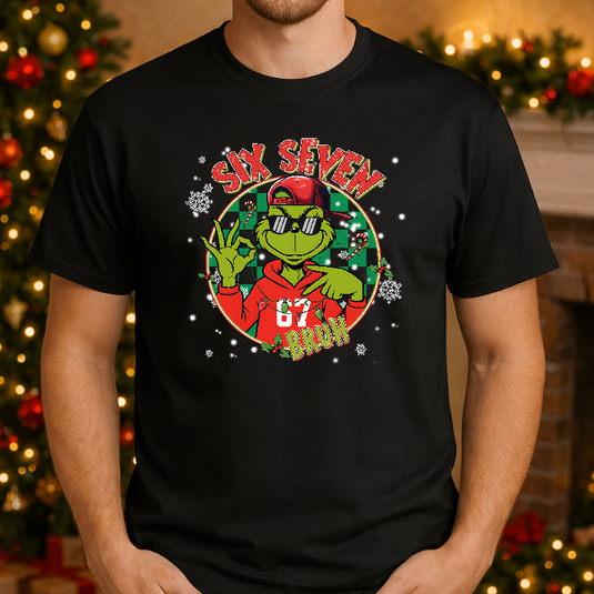 Merry Grinchmas – Christmas Grinch Character Premade DTF Transfer