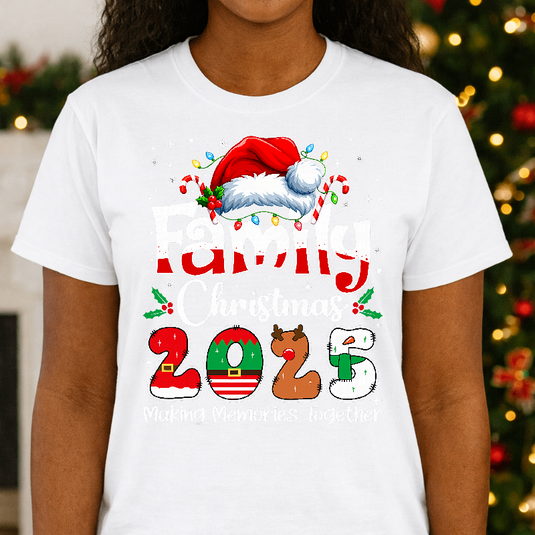 FAMILY CHRISTMAS 2025 XMAS SQUAD – Christmas Premade DTF Transfer