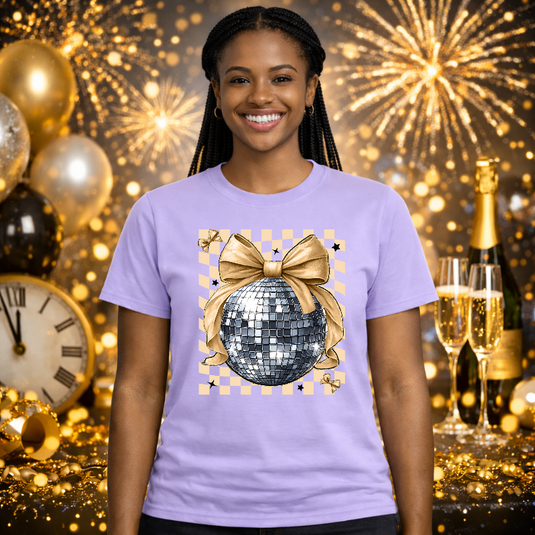 Happy New Year Clock Countdown – New Years Premade DTF Transfer