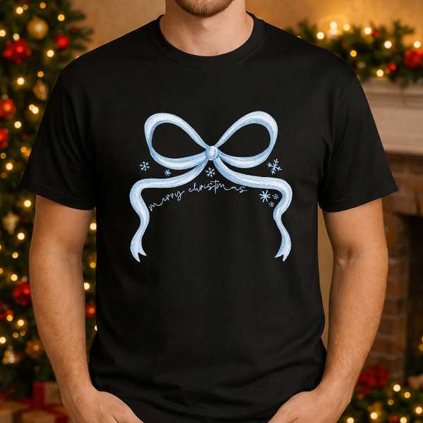 MERRY CHRISTMAS AND HAPPY NEW YEAR – Christmas Tree Holiday Premade DTF Transfer