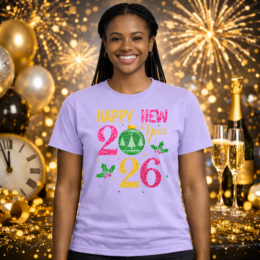 Happy New Year 2026 – New Years Premade DTF Transfer