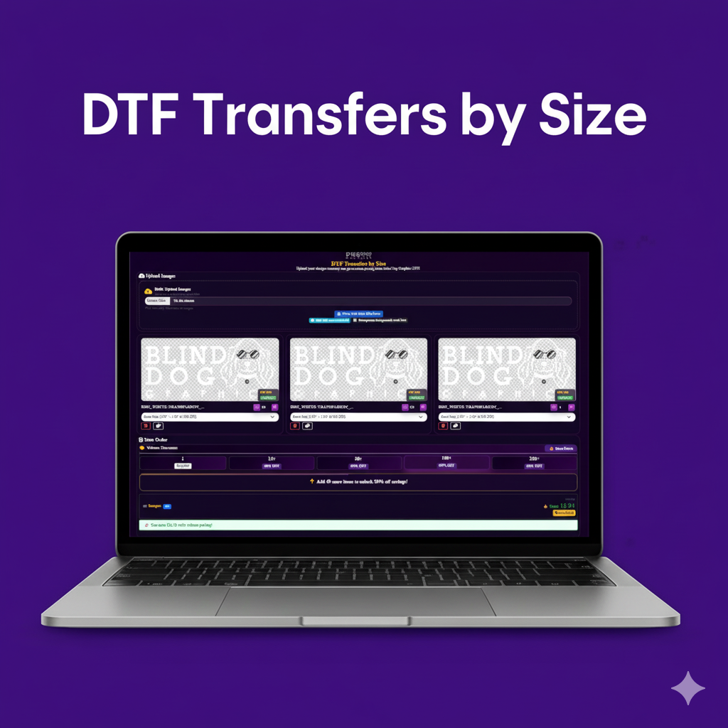 DTF Transfers by Size - Same-Day Pickup & Fast Shipping (Louisiana ...
