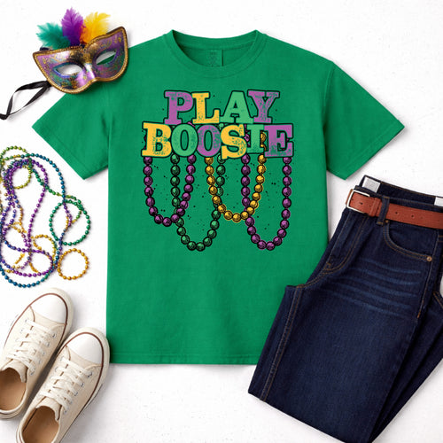 PLAY BOOSIE – Mardi Gras Premade DTF Transfer