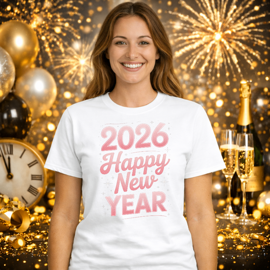 Happy New Year 2026 – New Years Premade DTF Transfer