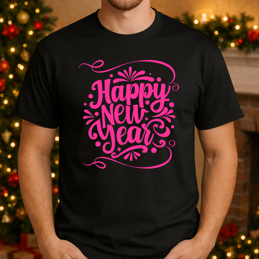 Happy New Year 2026 – New Years Premade DTF Transfer