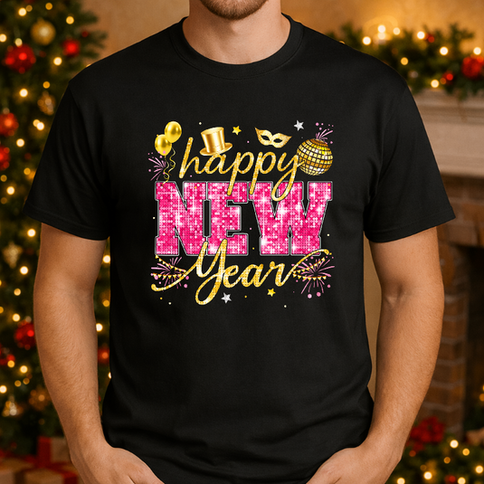 Happy New Year 2026 – New Years Premade DTF Transfer
