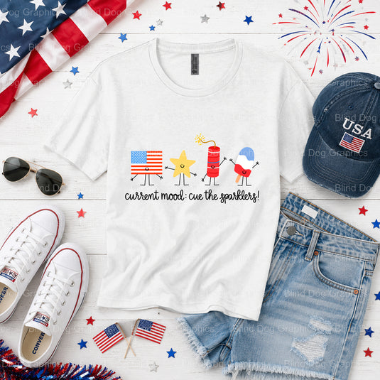 AMERICA FREEDOM LAND OF THE FREE – Fourth Of July DTF Transfer (view 1 of 2) – by Blind Dog Graphics – Premade Transfers –...