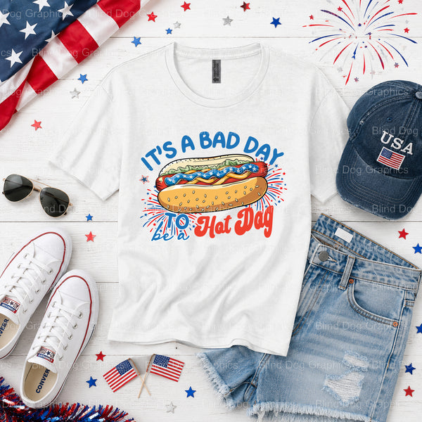 BAD DAY TO BE A BEER – Fourth Of July DTF Transfer (view 1 of 2) – by Blind Dog Graphics – Premade Transfers – Fourth Of J...