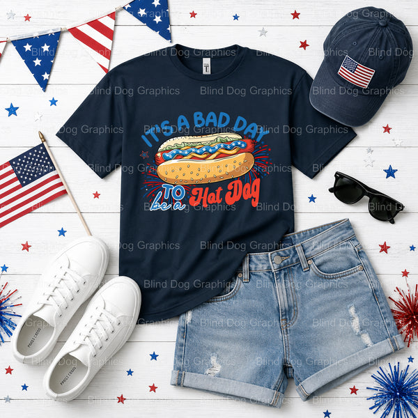 BAD DAY TO BE A BEER – Fourth Of July DTF Transfer (view 2 of 2) – by Blind Dog Graphics – Premade Transfers – Fourth Of J...